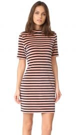 Short Sleeve Mock Neck Dress at Shopbop